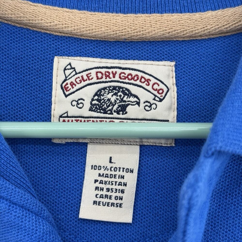 Vintage NASCAR Cafe Orlando Polo Shirt Mens Large Blue Short Sleeve Racing - Picture 4 of 8